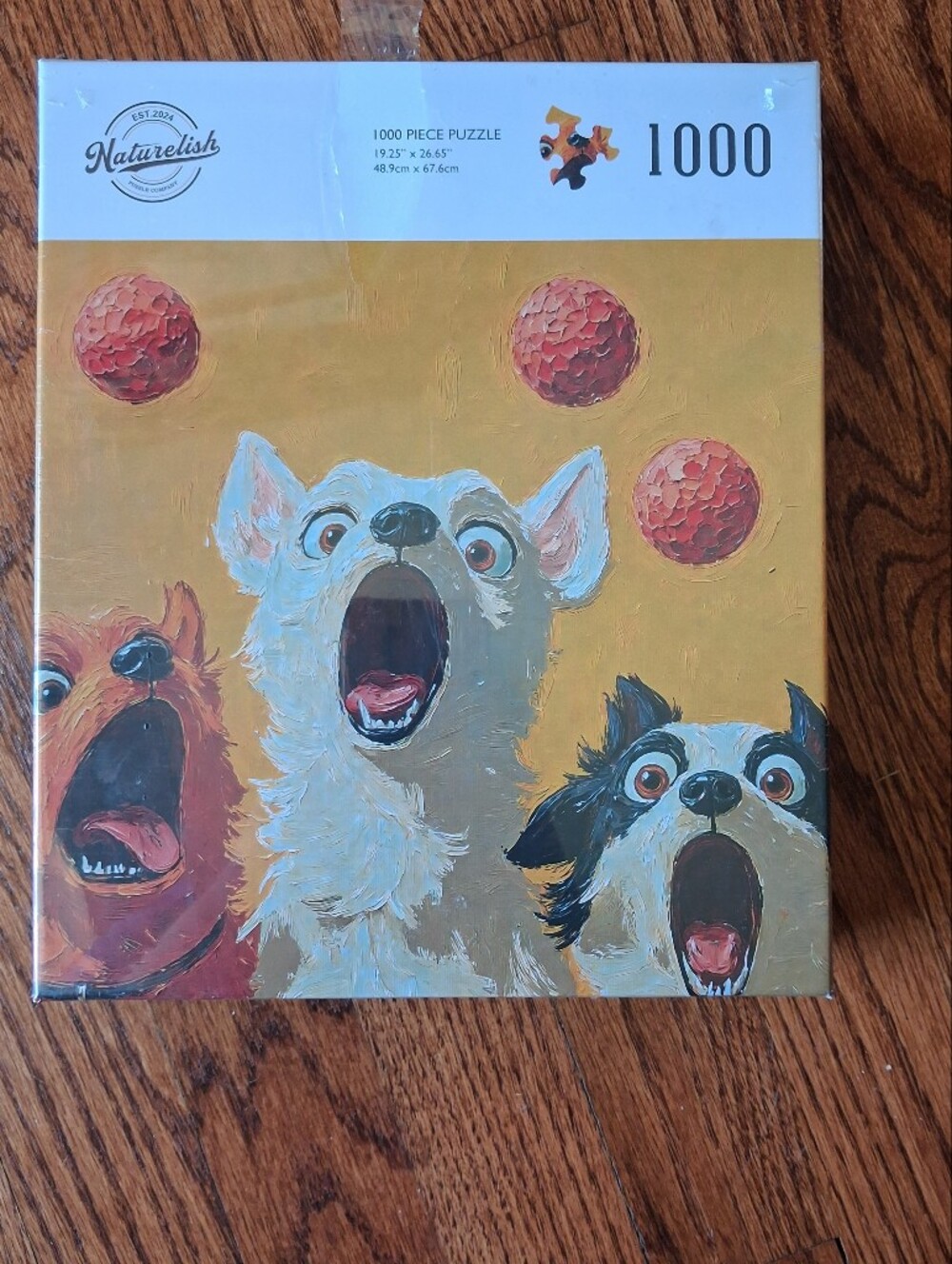 Naturelish Dog Selfie 1000 Piece Jigsaw Puzzle Brand New Sealed